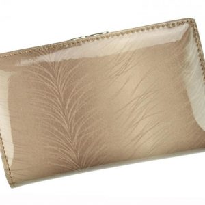 PATRIZIA PIU hnedobéžová dámska kožená peňaženka RFID v darčekovej krabičke