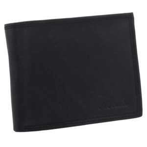 Pánska peňaženka MERCUCIO čierna (logo) 2911911