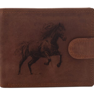 Pánsky darčekový set kôň vzor Mercucio 310 – pánska peňaženka 2911906 a prešitý pánsky opasok 747
