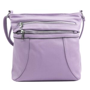 NEW BERRY Dámska crossbody kabelka HB-137 svetlo fialová