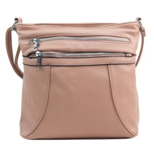 NEW BERRY Dámska crossbody kabelka HB-137 ružová